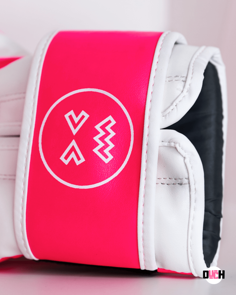 Gants de boxe outch rose